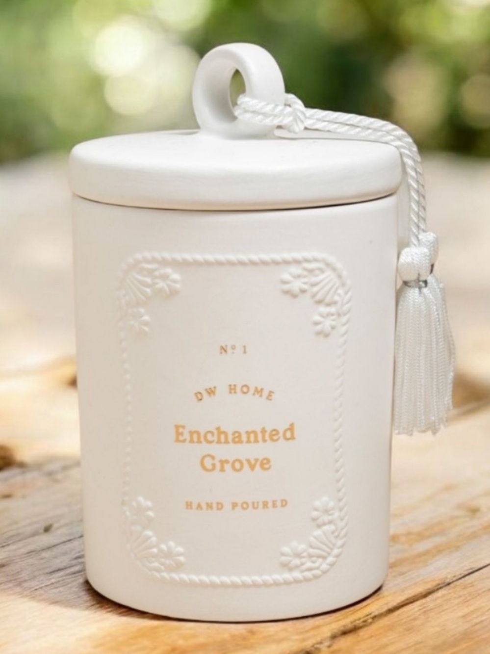 Large Double Wick Hand Poured Enchanted Grove Scented Jar Candle 14.9oz